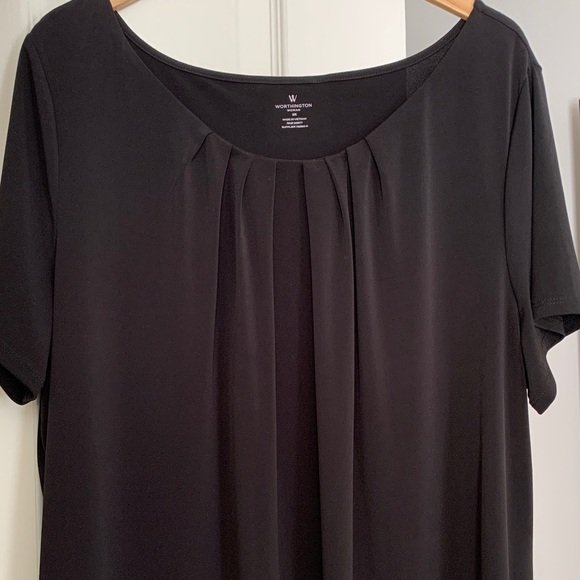 Worthington Tops - Worthington Black Blouse 2X